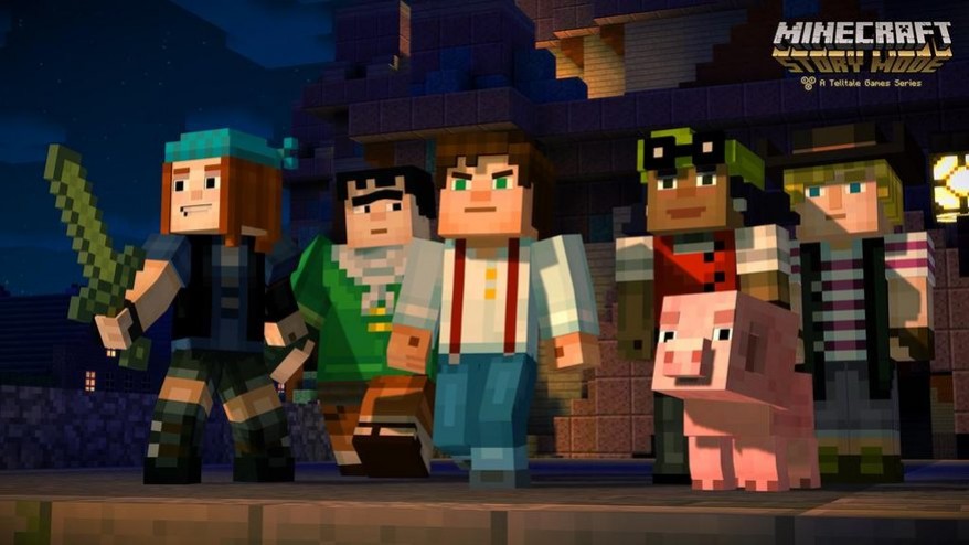 Amazon раскрыл дату релиза Minecraft: Story Mode - изображение обложка