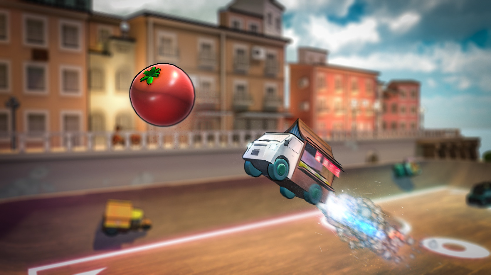 Авторы The Unholy Society выпустили гоночную выживалку Foodtruck Arena - изображение обложка