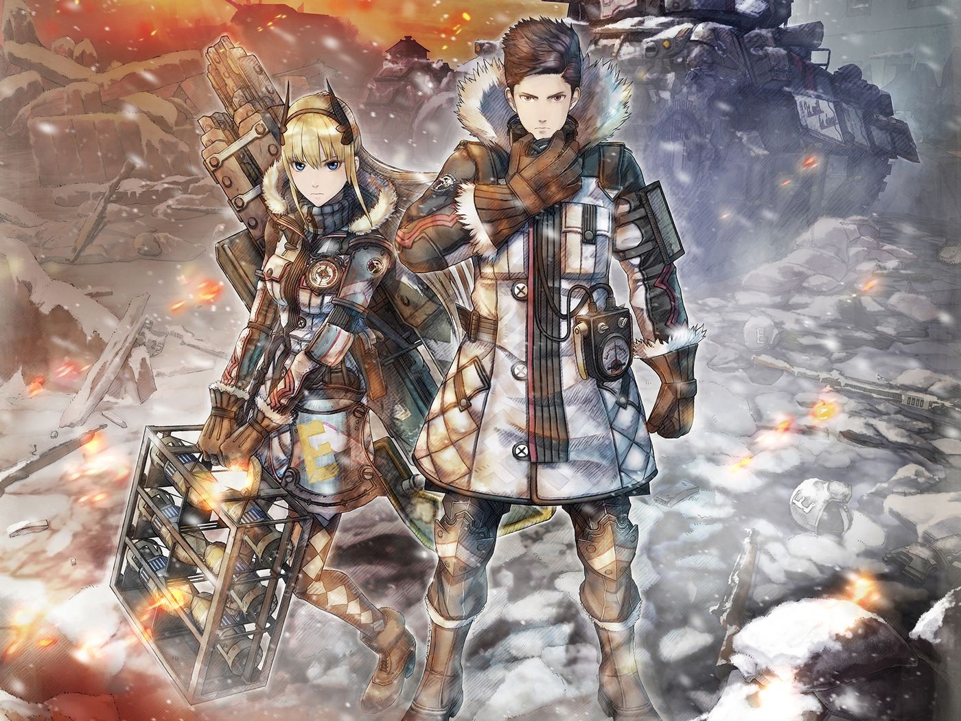 Sega показала вступительный ролик Valkyria Chronicles 4 - изображение обложка