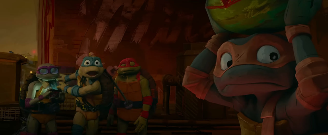 В сеть утёк новый трейлер мультфильма про Черепашек-ниндзя - изображение обложка
