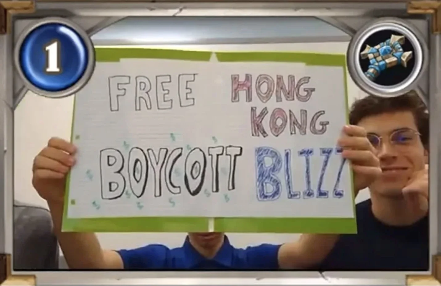 Blizzard забанила студенческую команду по Hearthstone за призыв к освобождению Гонконга - фото 1