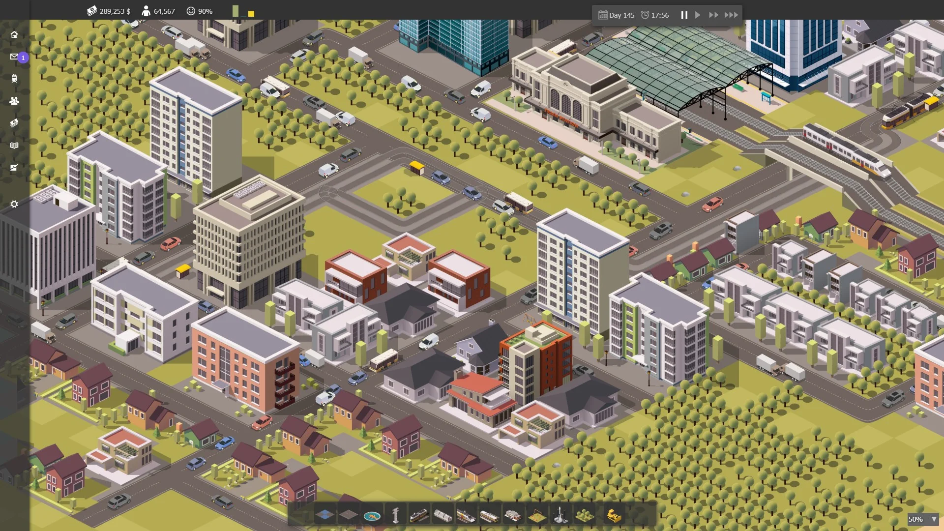 Город для Маска: анонсирован градостроительный симулятор Smart City Plan - фото 2