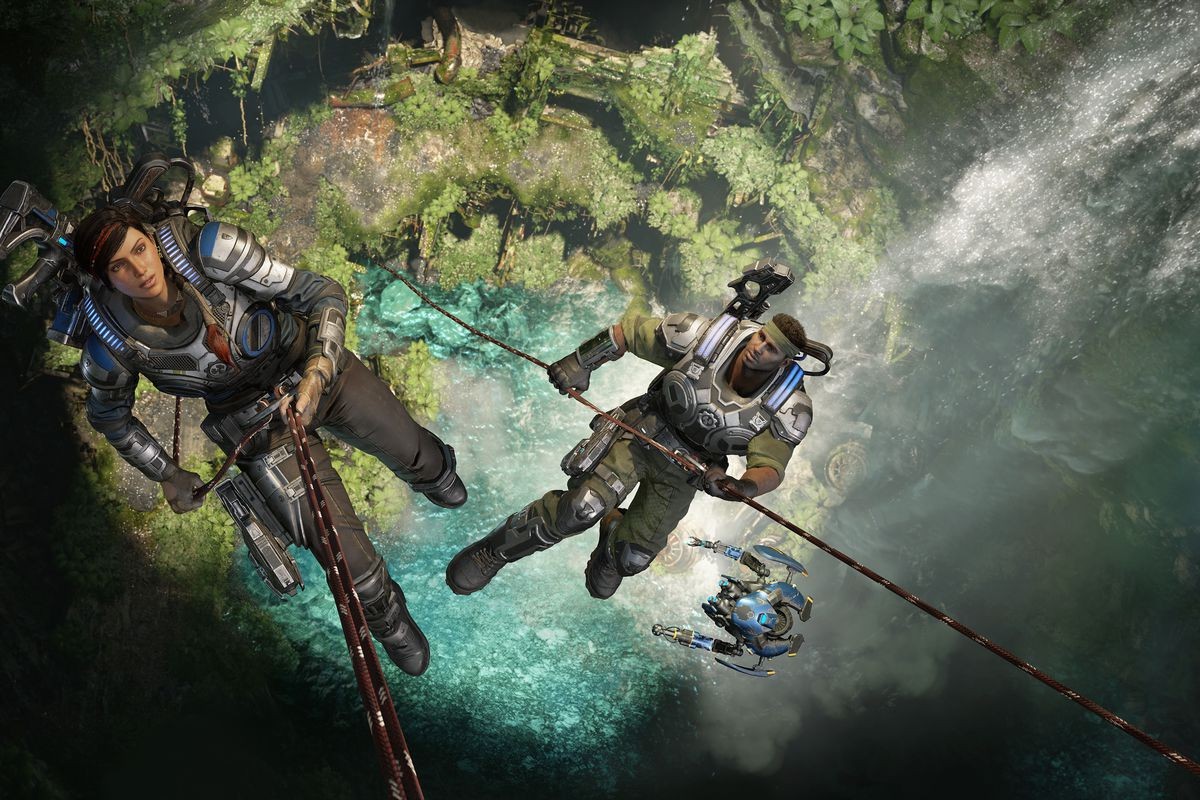 Авторы Gears 5 представили геймплейный ролик режима «Тренировочный лагерь» - изображение обложка