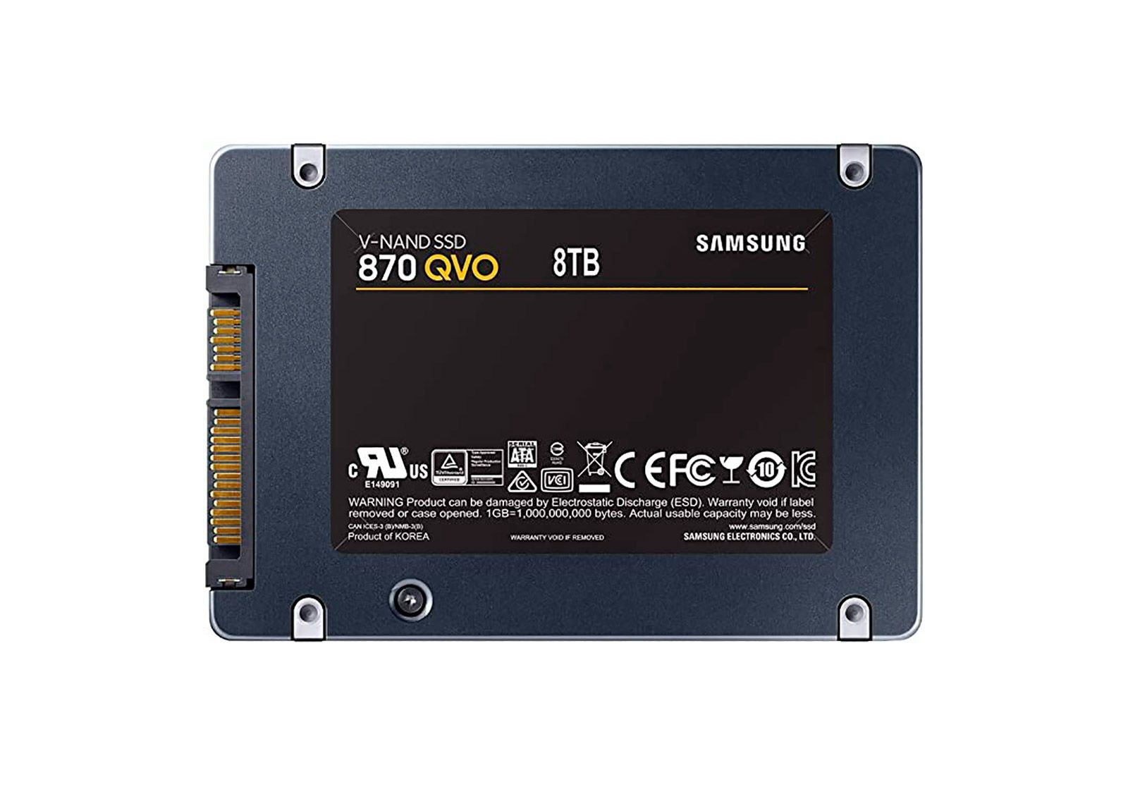 СМИ: Samsung готовит SSD на 8 ТБ с памятью QLC - изображение обложка