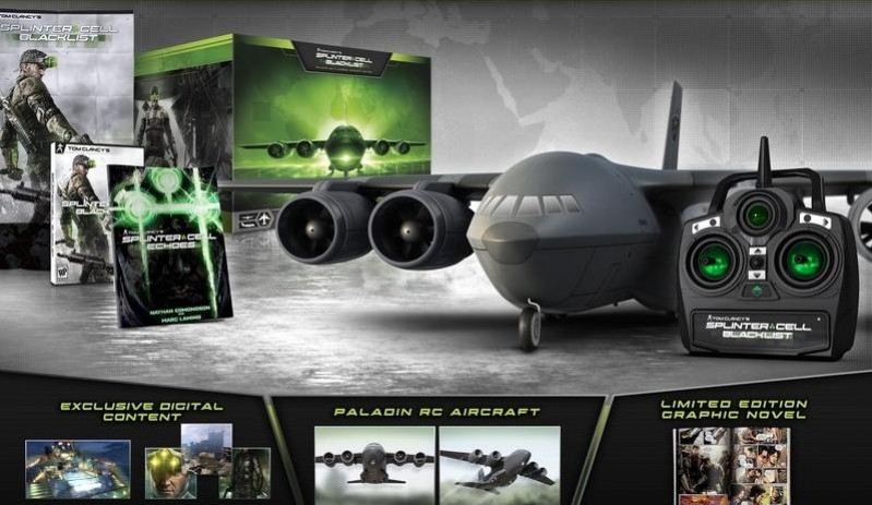 Покупателям Splinter Cell: Blacklist предложат игрушечный самолет - изображение обложка