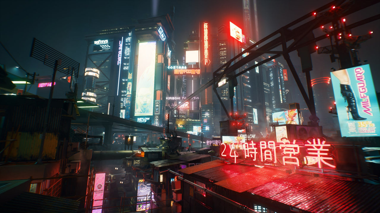 Новый мод Cyberpunk 2077 улучшает освещение без трассировки лучей - изображение обложка
