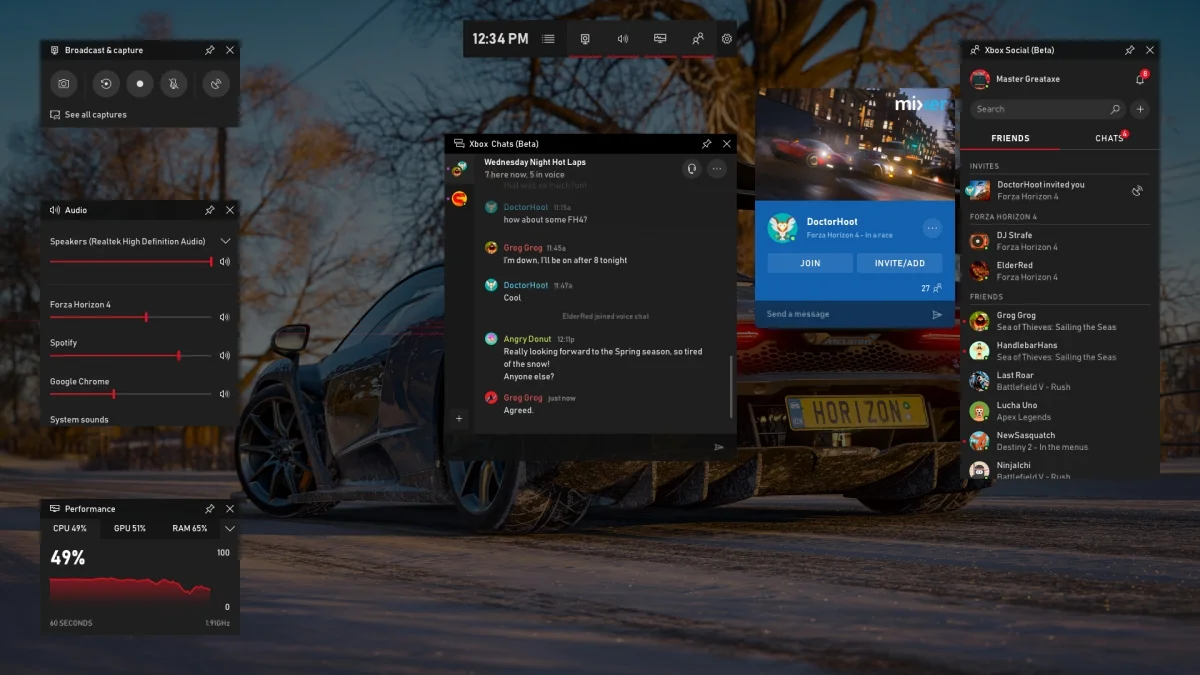 Microsoft поведала о новых возможностях Game Bar на Windows 10 - фото 2