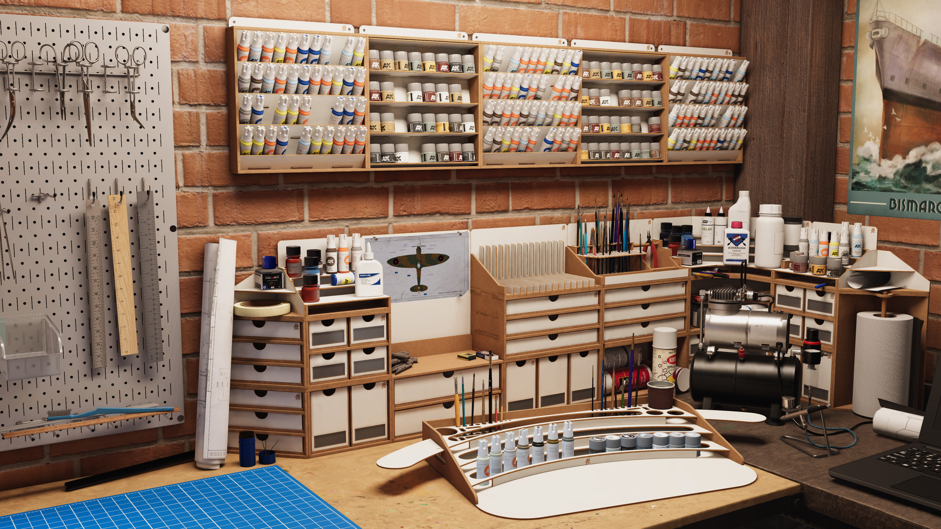 Симулятор хобби Model Builder вышел в Steam - изображение обложка