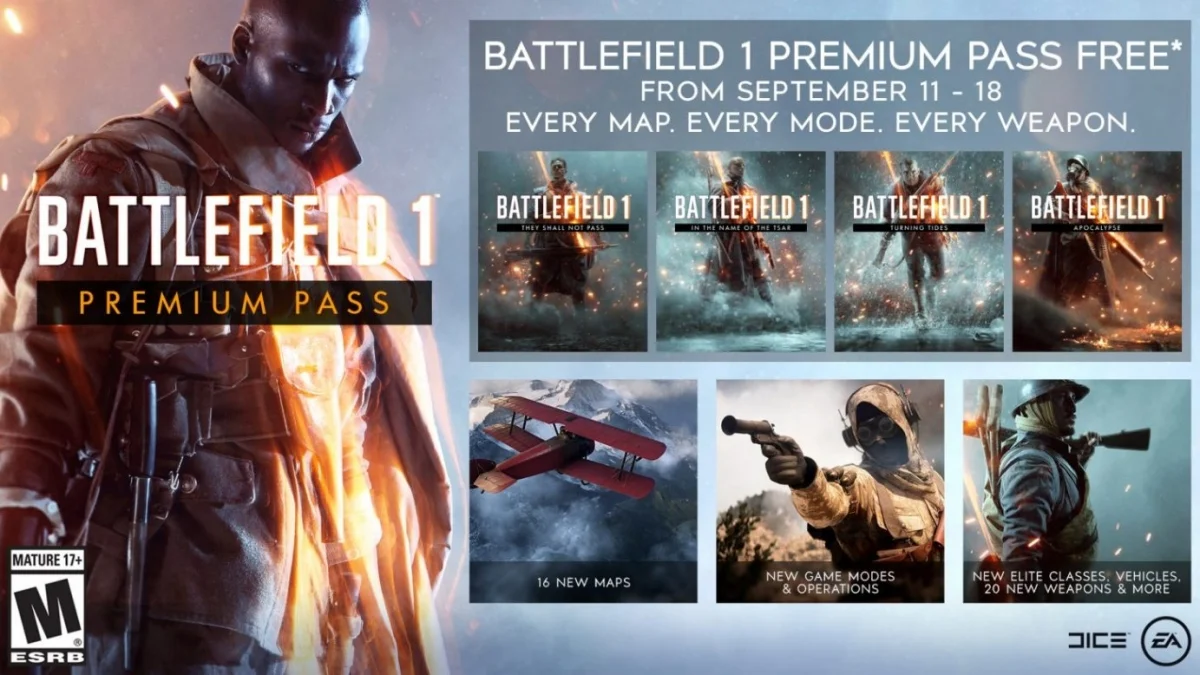 Сезонный пропуск Battlefield 1 отдадут бесплатно - фото 1