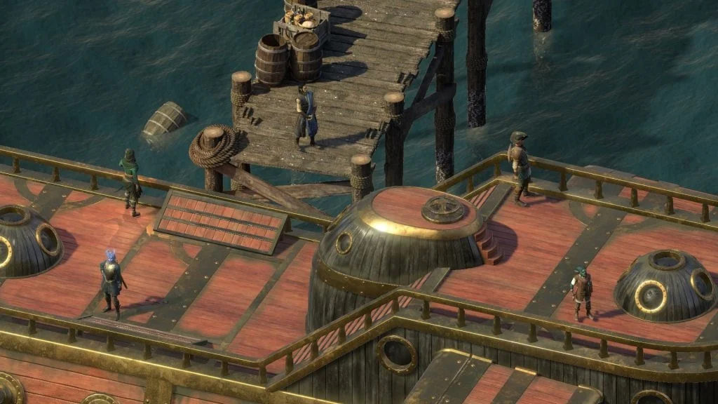 Авторы Pillars of Eternity 2: Deadfire показали морские сражения - фото 3