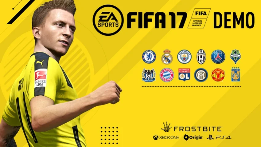 В демоверсии FIFA 17 можно будет сыграть за 12 команд - фото 1