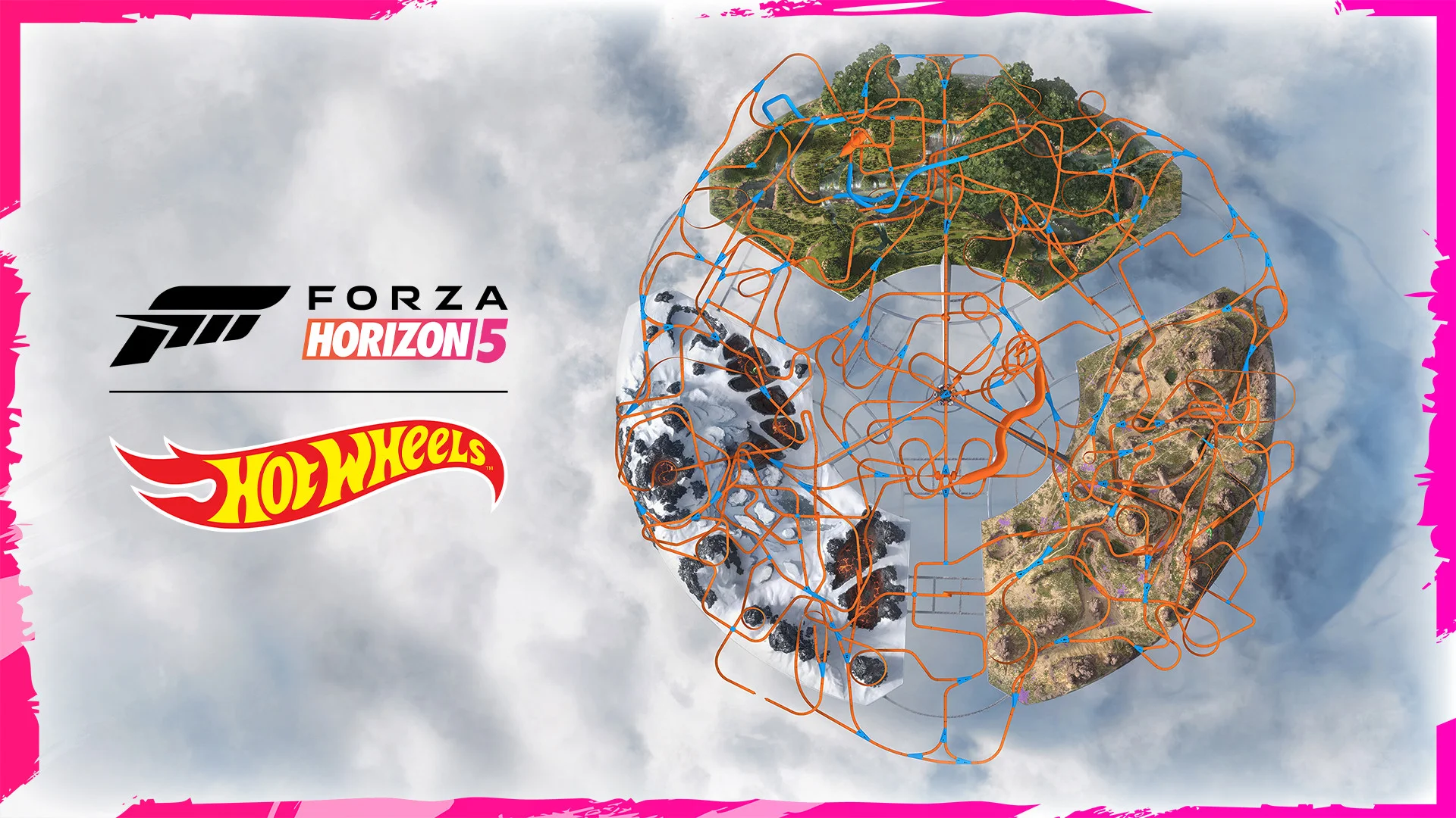 Создатели Forza Horizon 5 опубликовали карту дополнения Hot Wheels - фото 1