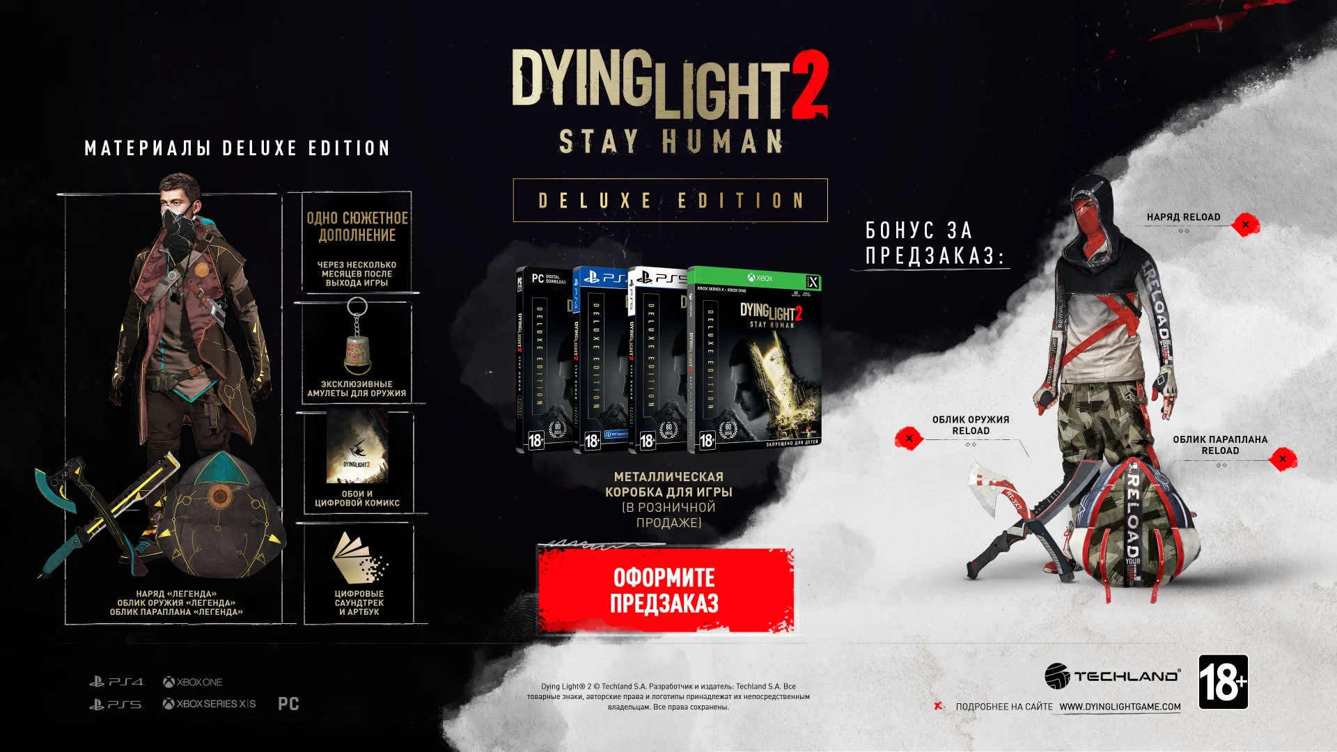 Цены, разные издания, коллекционка и предзаказы Dying Light 2 - фото 2
