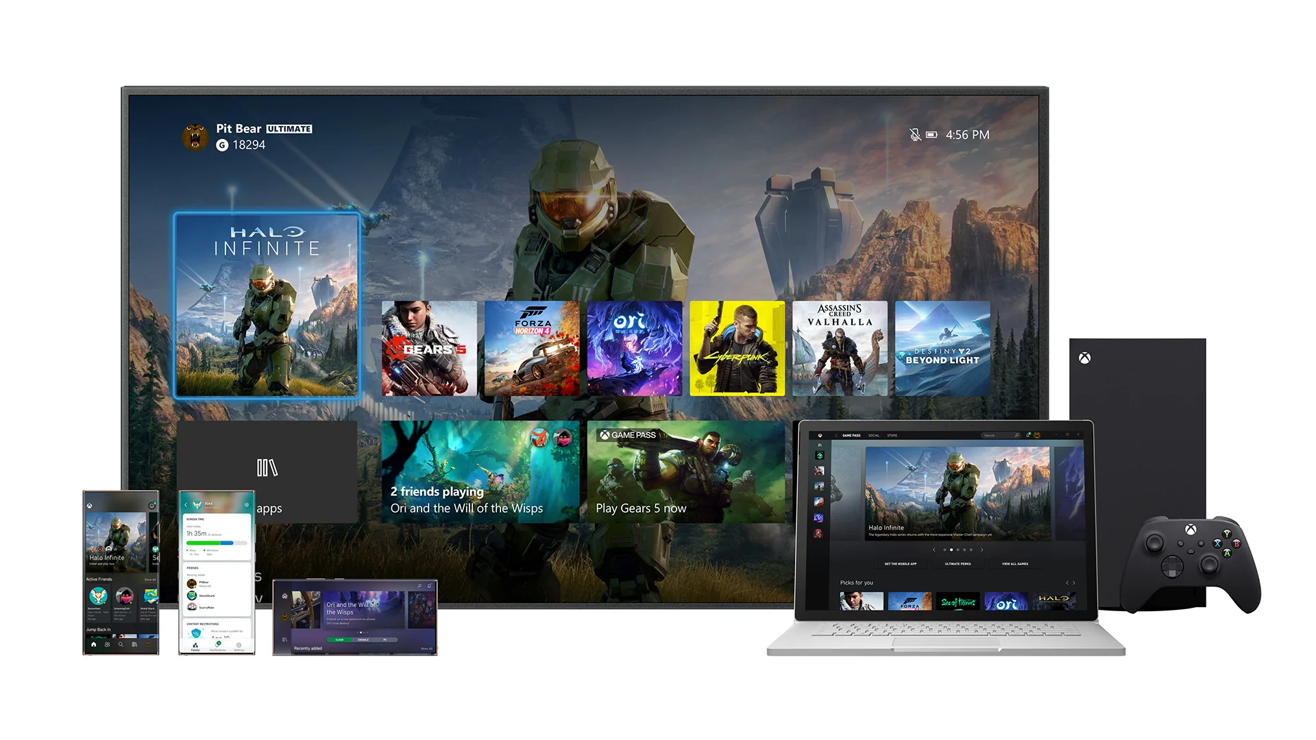 Microsoft показала новый дашборд Xbox Series X - фото 1