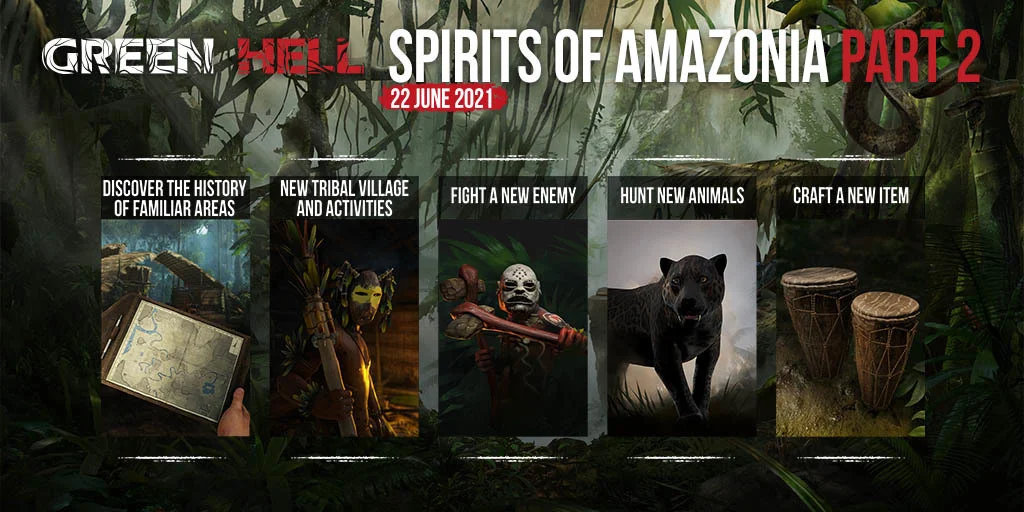 Вторая глава Green Hell: Spirits of Amazonia выходит 22 июня - фото 1
