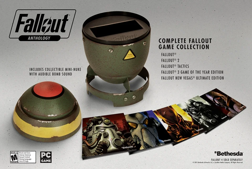 Антологию Fallout засунут в боеголовку - фото 1