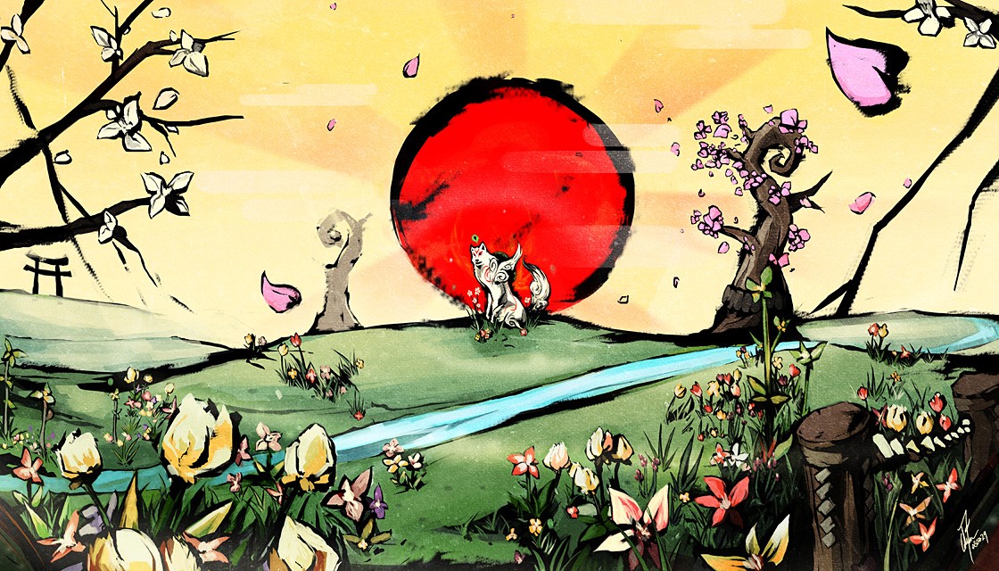 Слух: Okami HD выйдет на PS4 и Xbox One - изображение обложка