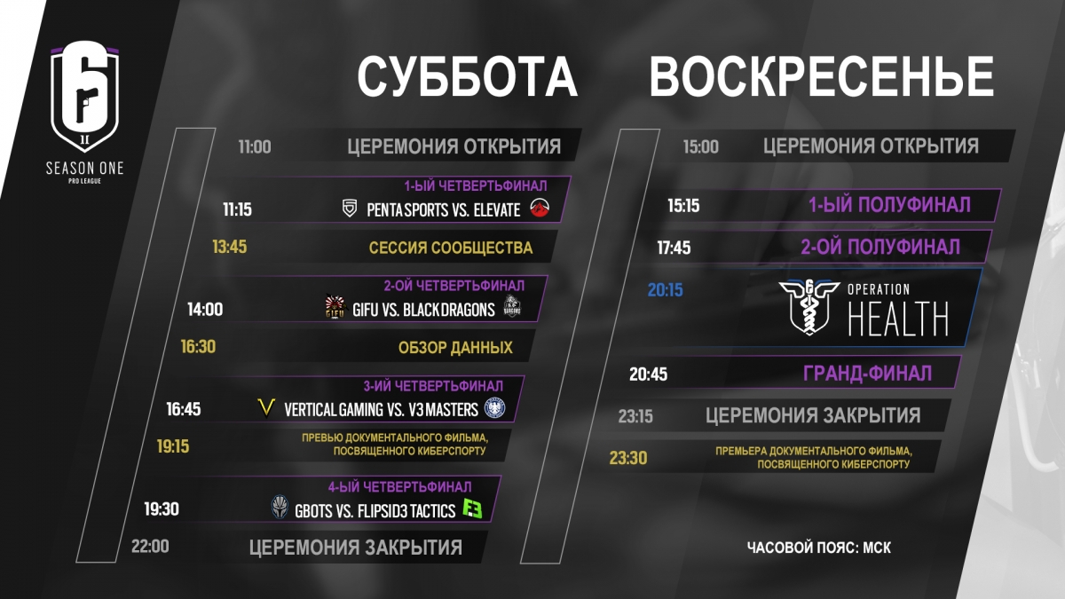 Финал профессиональной лиги «Rainbow Six: Осада» пройдет в эти выходные - фото 2