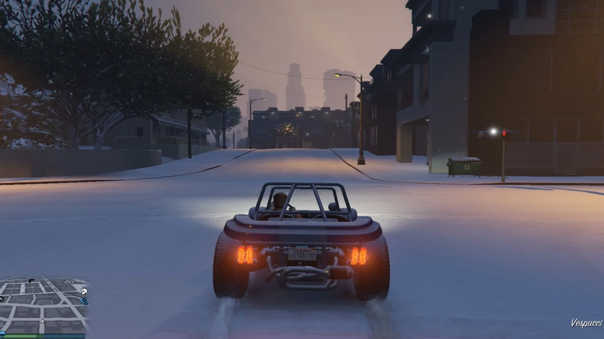 В GTA Online выпал снег - фото 1