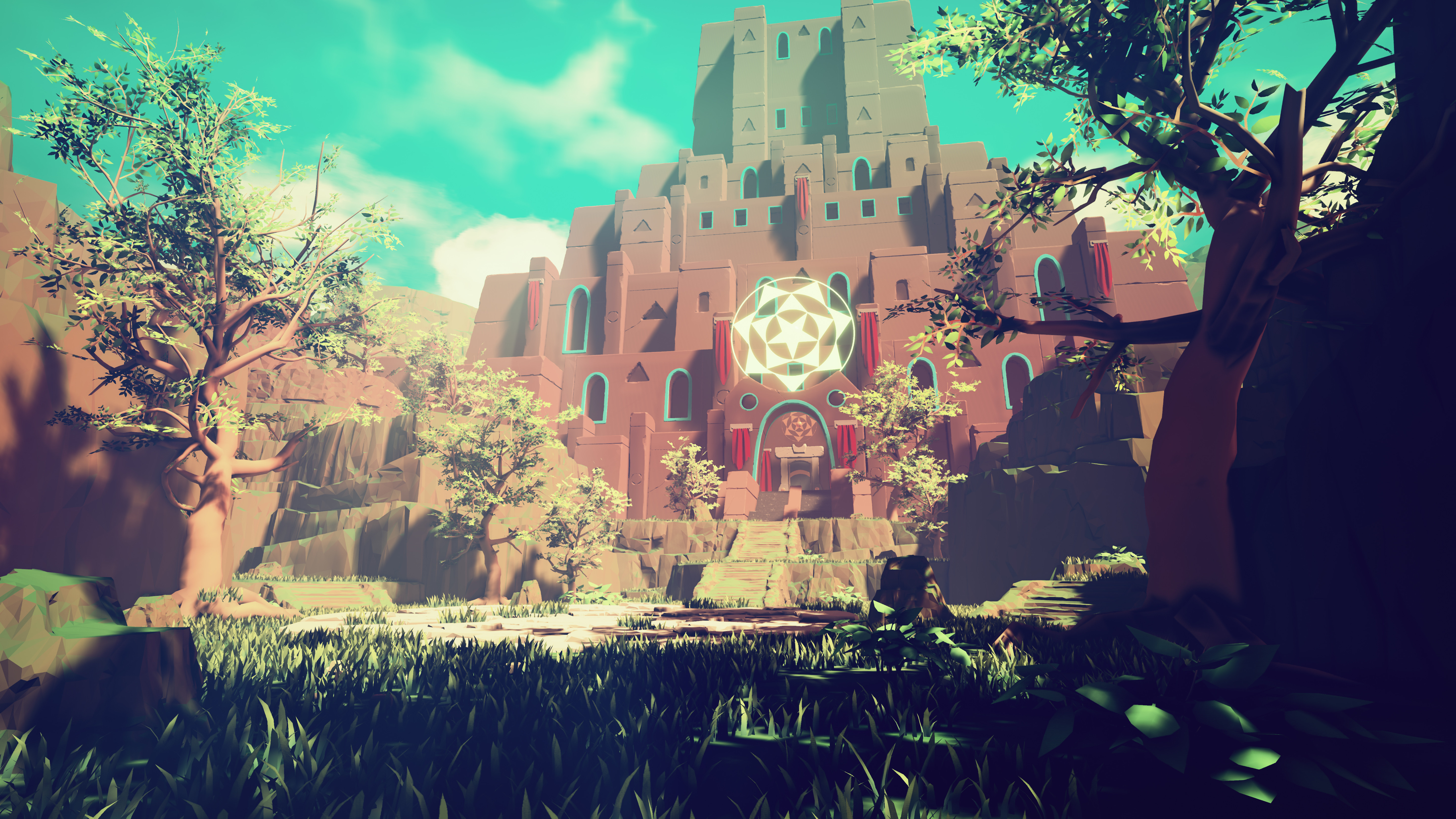 Красочная головоломка The Sojourn выйдет в Steam 29 сентября - изображение обложка