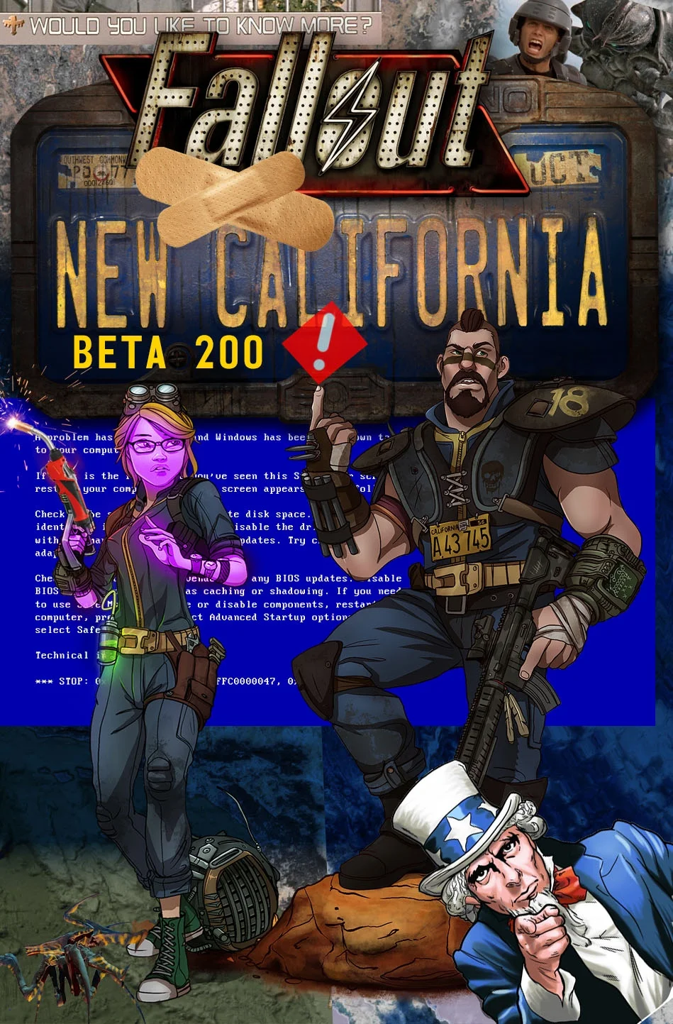 Fallout: New California, любительский приквел Fallout: New Vegas, добрался  до бета-тестов — Игромания