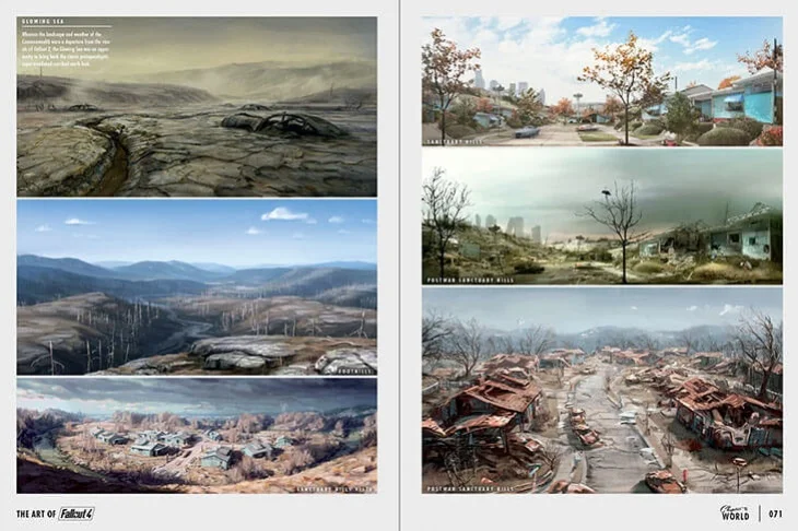 Bethesda показала несколько страниц из артбука Fallout 4 - фото 2