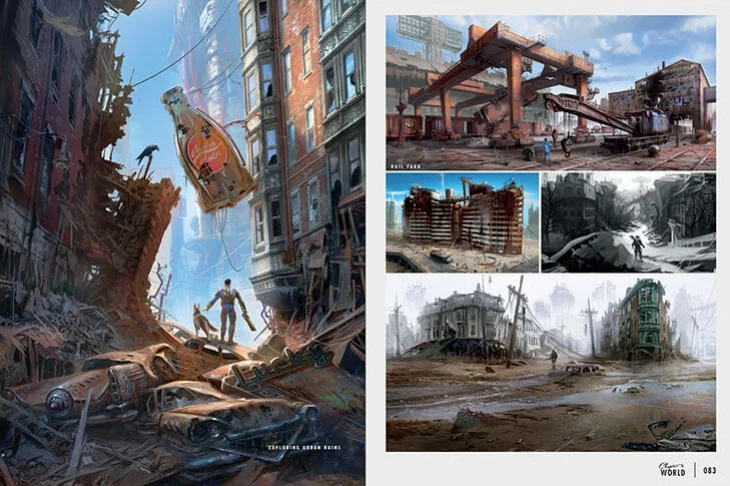 Bethesda показала несколько страниц из артбука Fallout 4 - фото 3