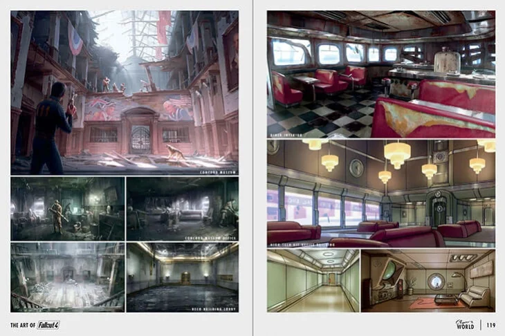 Bethesda показала несколько страниц из артбука Fallout 4 - фото 4