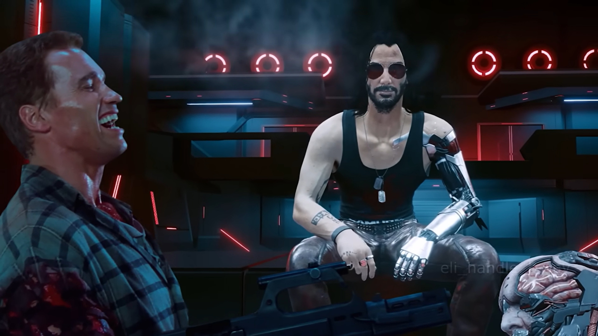 Героя Арнольда Шварценеггера из «Вспомнить всё» добавили в Cyberpunk 2077 - изображение обложка