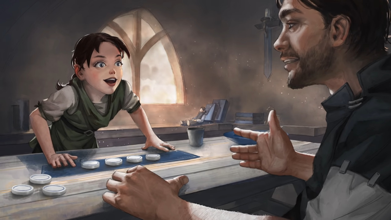 Трейлер Tellstones: King’s Gambit — новой настольной игры авторов League of Legends - изображение обложка