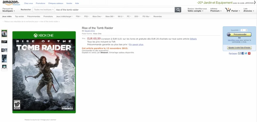 Стали известны даты выхода Forza Motorsport 6 и Rise of the Tomb Raider - фото 1