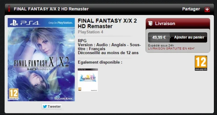 Final Fantasy X/X-2 HD Remaster могут выпустить на PS4 - фото 1