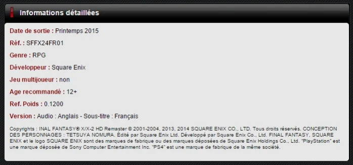 Final Fantasy X/X-2 HD Remaster могут выпустить на PS4 - фото 2