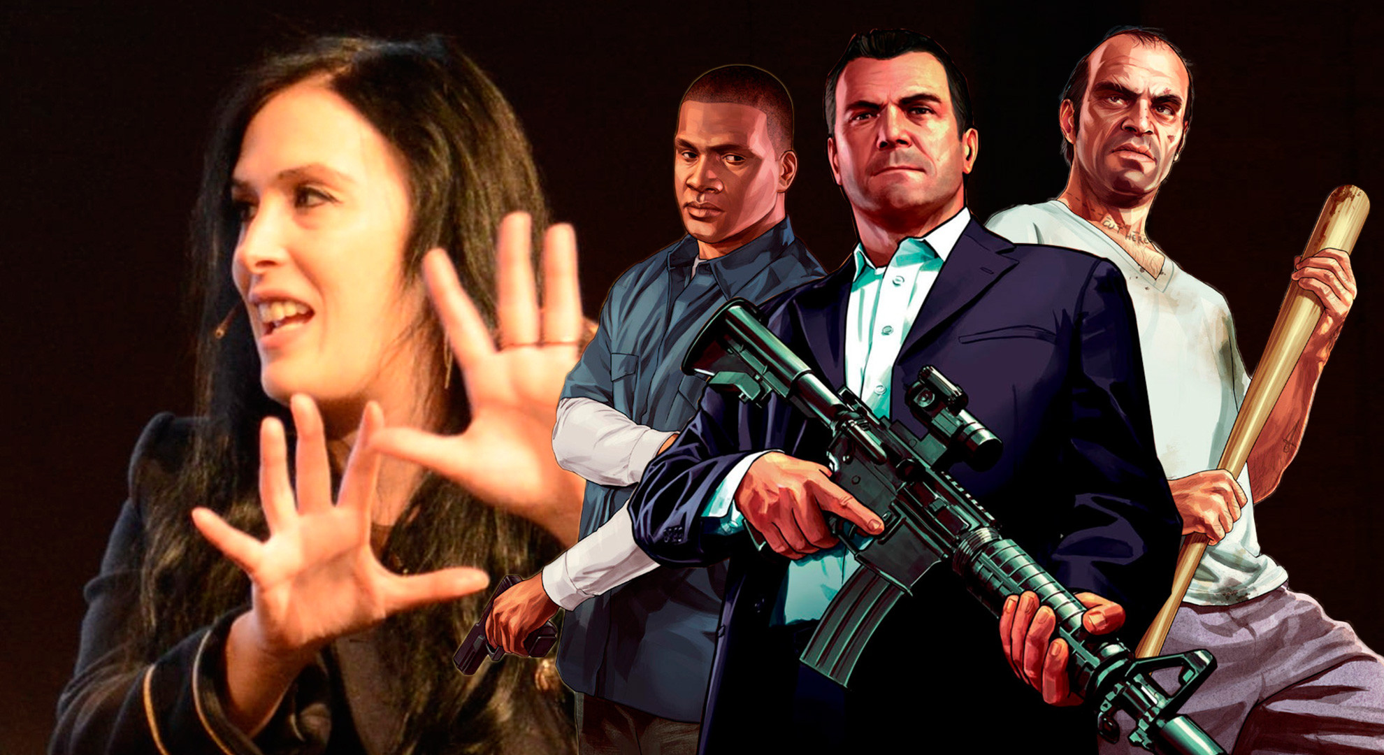 Рианну Пратчет разочаровало, что в GTA V все герои — мужчины - изображение обложка