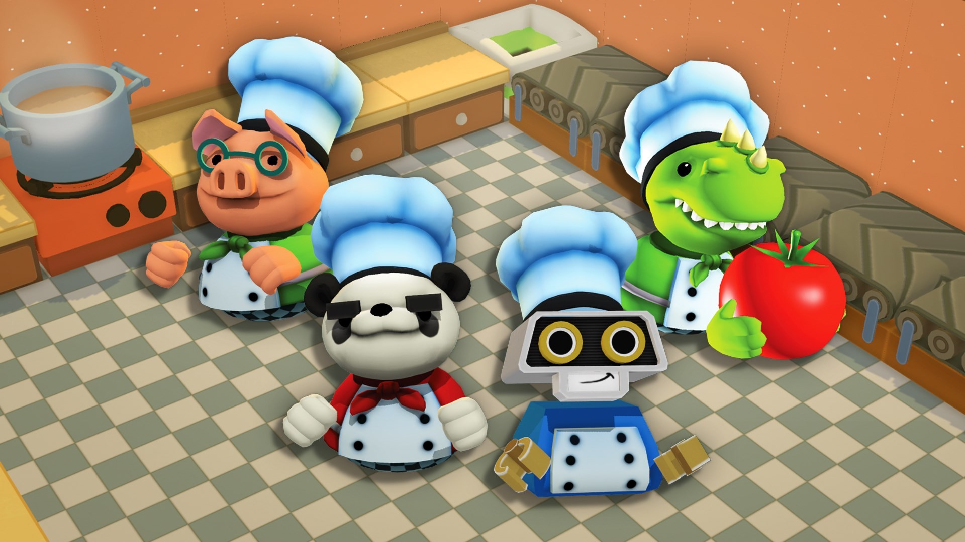 Магазин Epic Games готовится к раздаче кооперативной Overcooked - изображение обложка