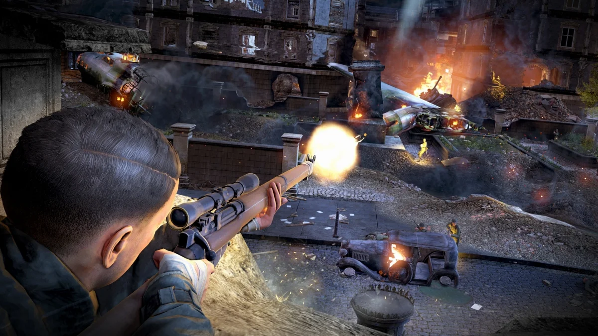 Опубликованы первые официальные скриншоты Sniper Elite V2 Remastered - фото 5