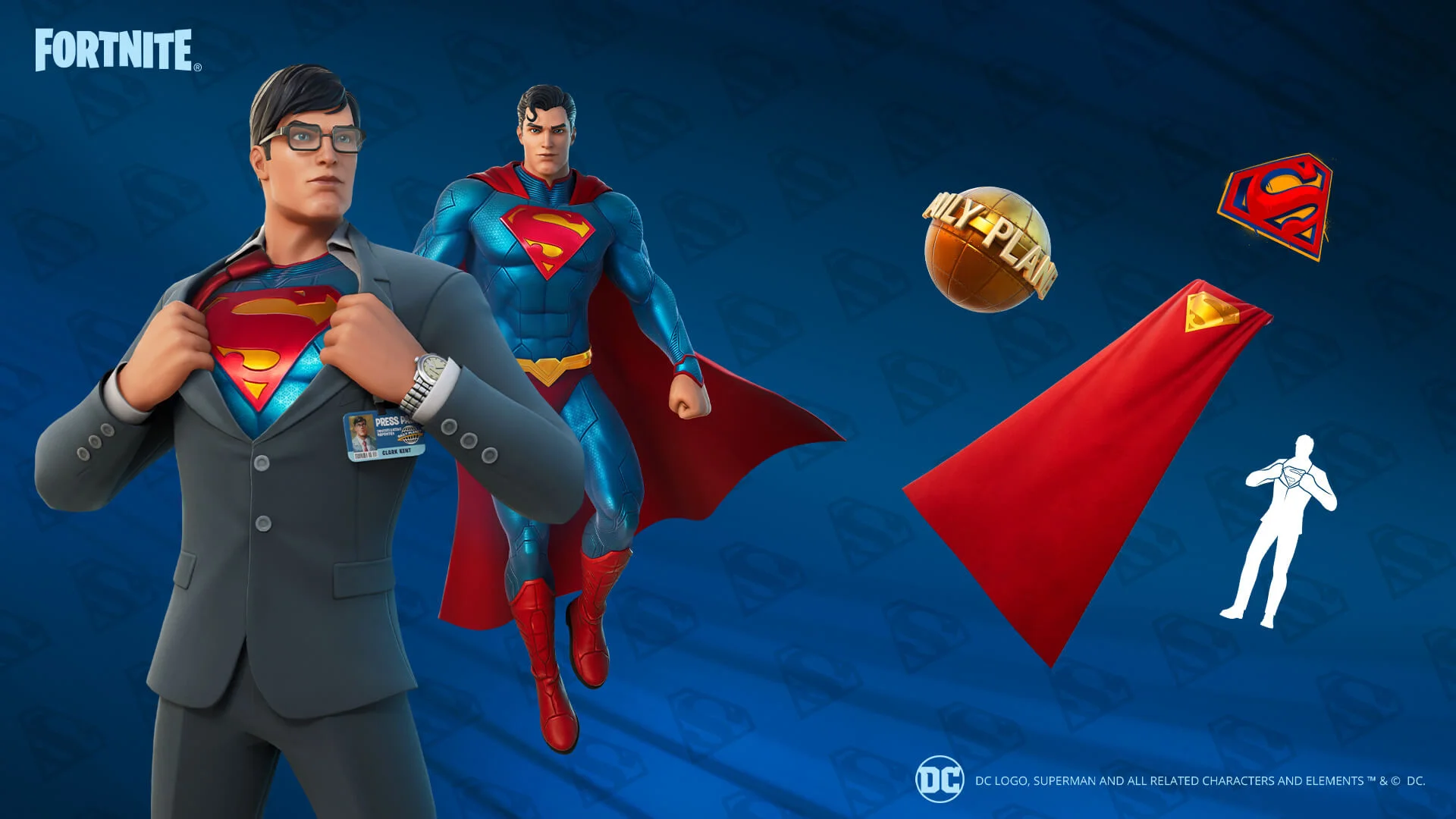 В Fortnite добавили экипировку Супермена - фото 1