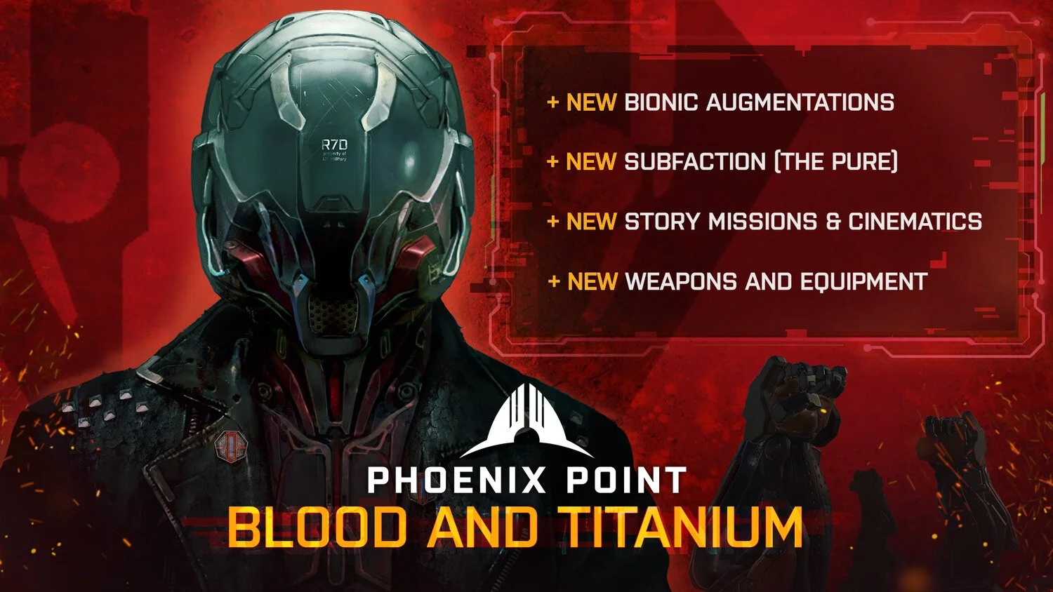 Дополнение Blood and Titanium к Phoenix Point добавляет киборгов и импланты - фото 1