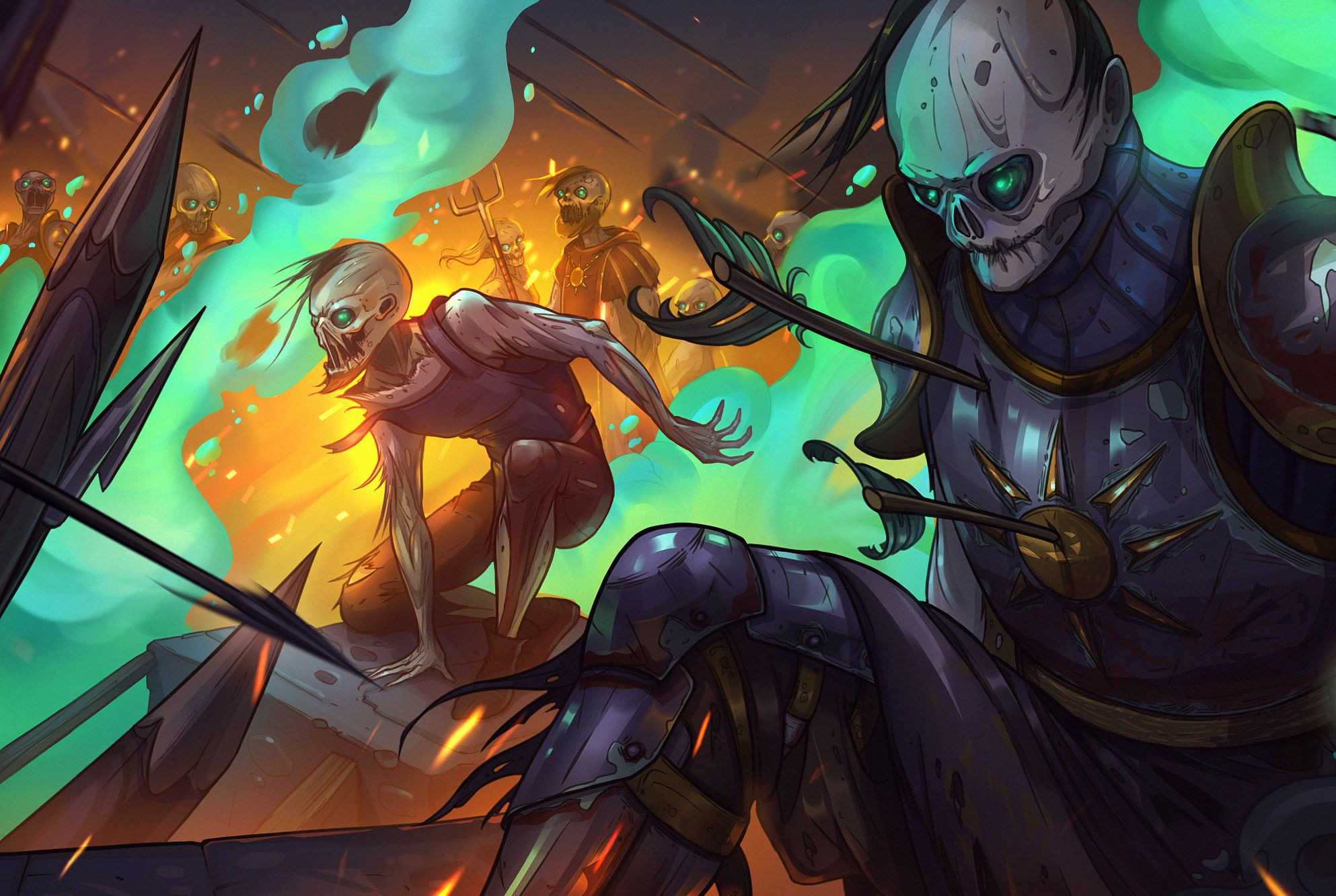 Team17 издаст некромантский рогалик The Unliving - изображение обложка