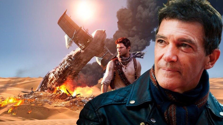 Антонио Бандерас сыграет в экранизации Uncharted - изображение обложка
