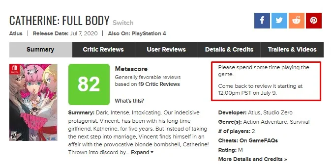 Metacritic меняет систему оценок пользователей после недавнего скандала - фото 1