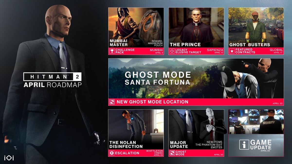 В Hitman 2 игроки встретят «призраков» в Санта-Фортуне - изображение 1 В Hitman 2 игроки встретят «призраков» в Санта-Фортуне - фото 1