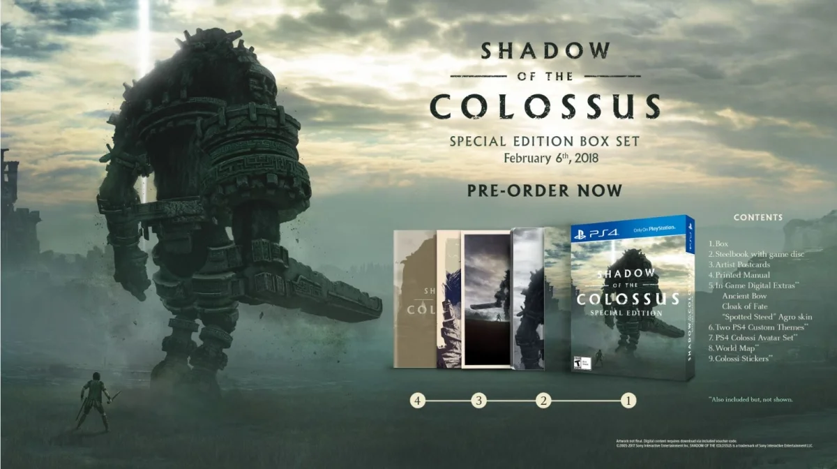 PSX 2017: сравниваем разные издания Shadow of the Colossus - фото 1
