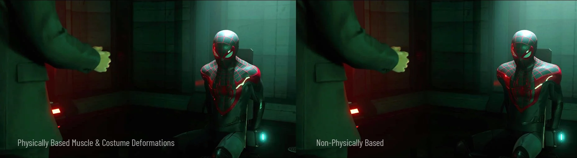 «Человек-паук: Майлз Моралес» получил реалистичную деформацию мышц на PS5 - фото 1