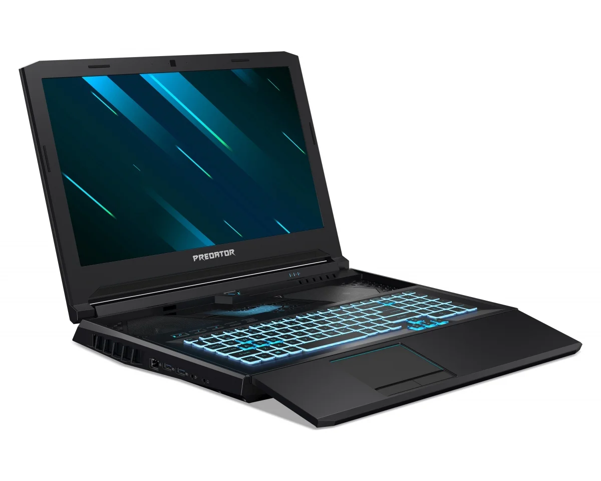 Acer представила игровой ноутбук Predator Helios 700 с выдвигающейся клавиатурой - фото 1