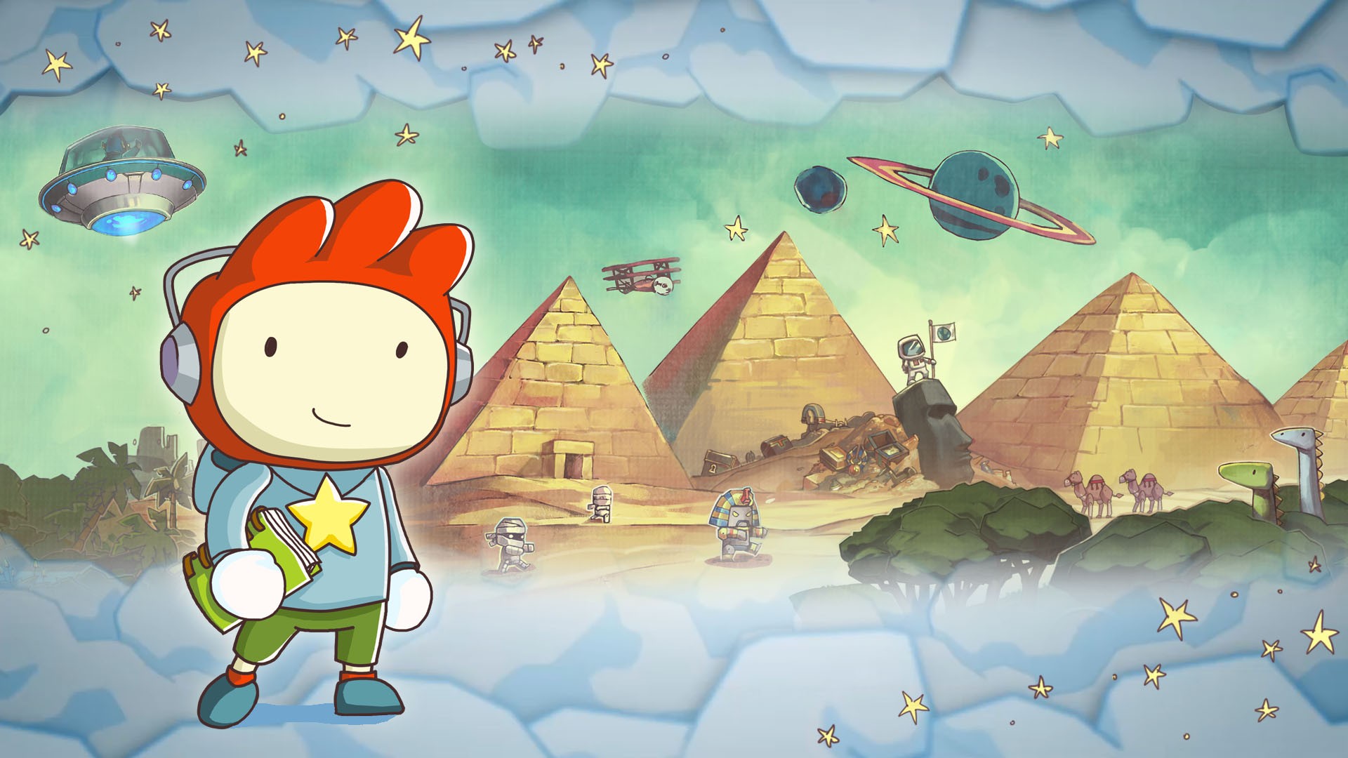 Scribblenauts Unlimited и Unmasked выйдут на консолях текущего поколения - изображение обложка