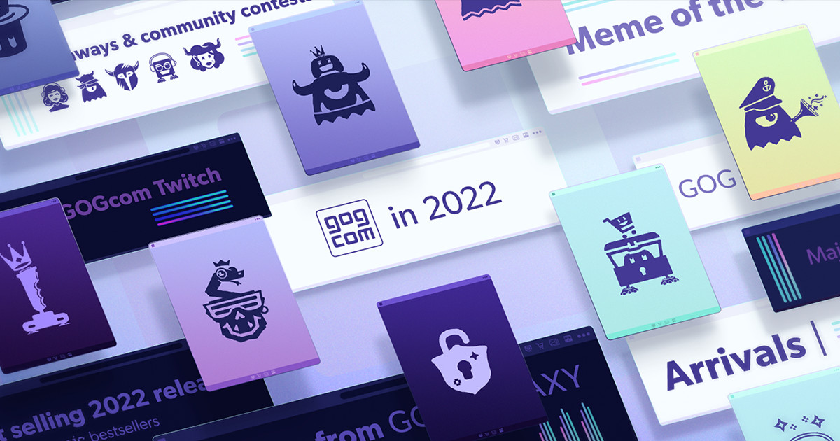 Пользователи GOG провели в играх более 137 миллионов часов за 2022 год - изображение обложка