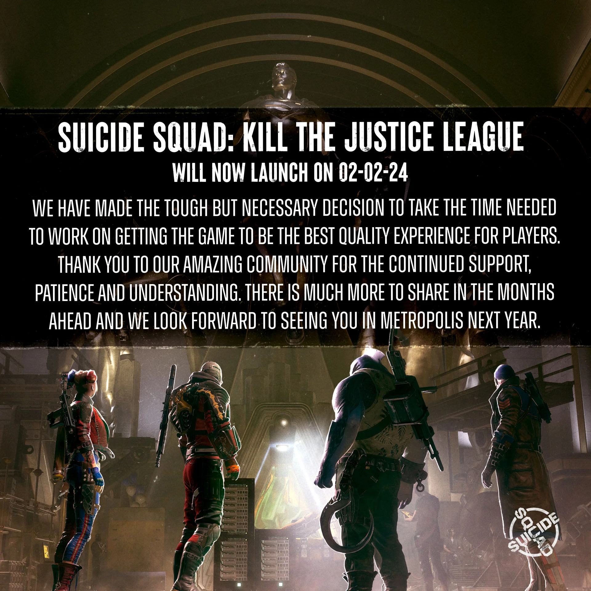 Suicide Squad: Kill The Justice League выйдет в феврале 2024 года - фото 1