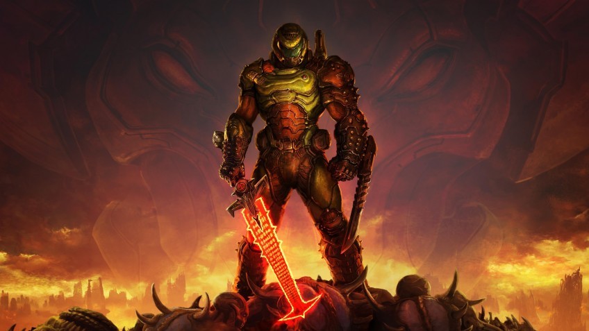 DOOM Eternal дебютировала на первой строчке еженедельного чарта Steam - изображение обложка