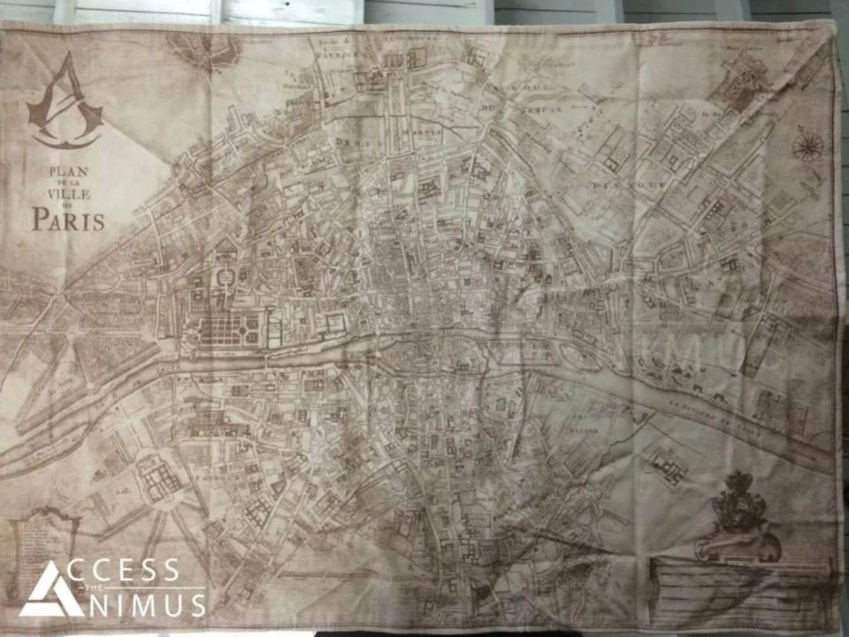 Карта Assassin's Creed Unity появилась в сети - фото 1
